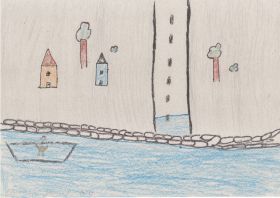 Átszivárgott a víz (Csernyi Dávid - 3. osztályos)