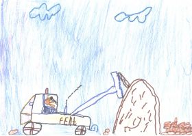 Dolgozik a gép (Horváth Milán - 2. osztályos)