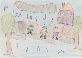 Márt megint esik (Kokas Tamara - 2. osztályos)