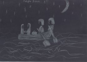 Éjjel (Mályba Richárd - 3. osztályos)