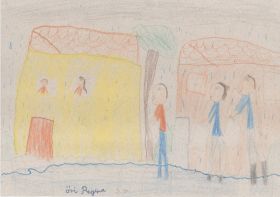 Mi a házban vártunk (Őri Regina - 2. osztályos)