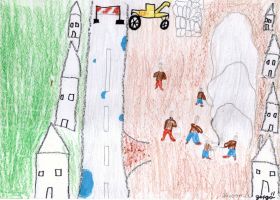 Le van zárva az út (Pusoma Gergő - 3. osztályos)